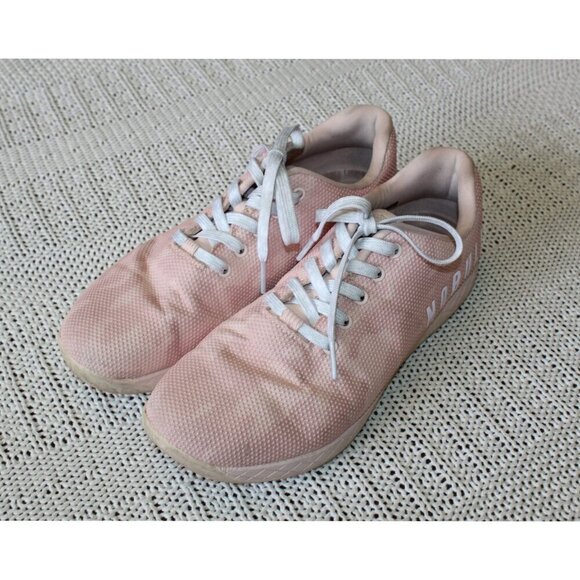 Nobull Men's Camo Trainer Pink Rose Shoes Size Men 13 US Women 14.5 US lace up - Picture 8 of 13